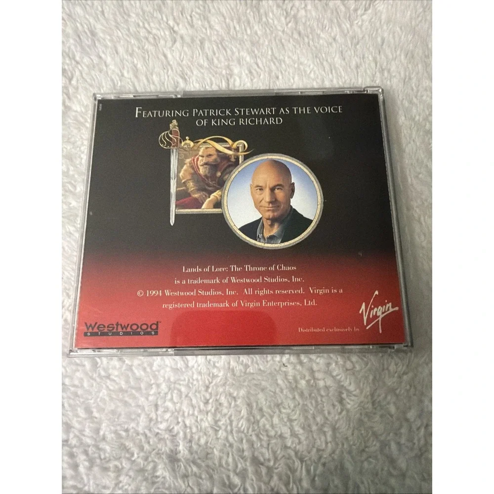 Lands of Lore The Throne of Chaos Westwood 1993 PC CD ROM Patrick Stewart Virgin